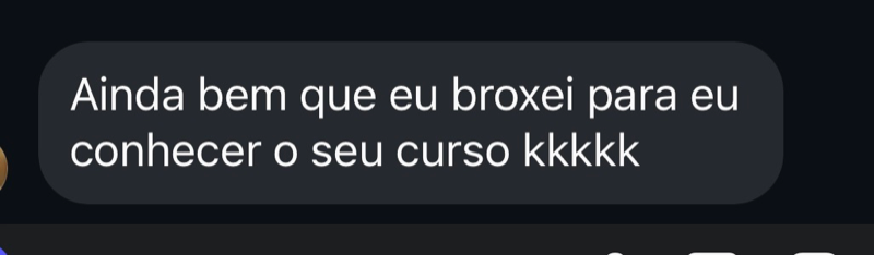 Depoimento de aluno do Desafio DRS