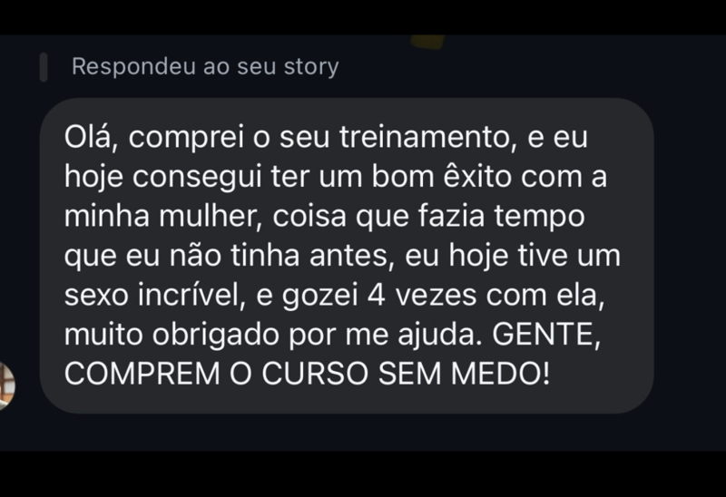 Depoimento de aluno do Desafio DRS